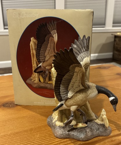 Vintage ski country ducks - ski,
