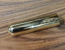 22mm x 85 Slide bar polished Brass for  Weissenborn Lap Steel By Woodshed Capo's