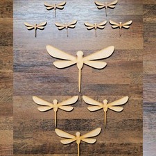 Wooden Large Dragonflies Craft