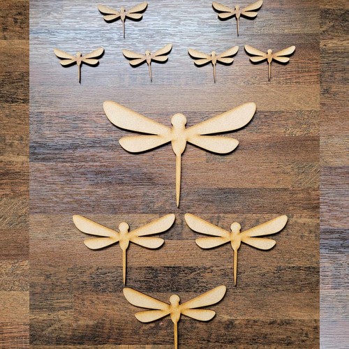 Wooden large dragonflies craft - wooden,