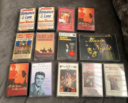 Joblot bundle vintage cassette - joblot/bundle,