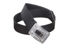 Real Black Leather Kilt Belt