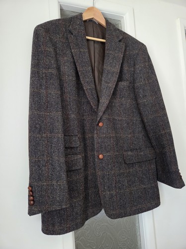 Harris tweed jacket blazer - harris,