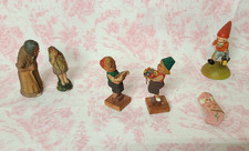 Tiny Wood Figures Dolls 1.5”-2” tall and #5a