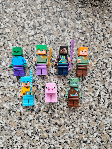 Lego minecraft minifigures - lego, lot