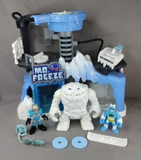 Imaginext DC Super Friends ARCTIC BATMAN MR FREEZE HQ & CLAY FACE action figures