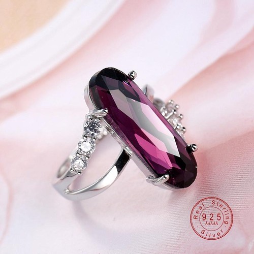 Sterling silver plated - silver, ring