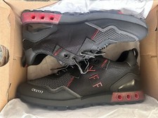 Cruyff  Superbia Hex-Tech Trainers Shoes Black/Red Mens UK 10- Genuine