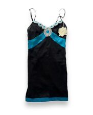 La Perla Silk Slip Chemise Short Nightdress Size 10 Vintage BNWT Italian 