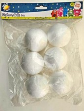 Polystyrene Balls 6 cm Docraft