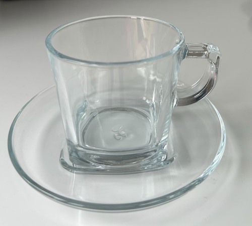 Piece glass tea cup set - cup,