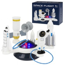 Space Rocket Toy with Lights &