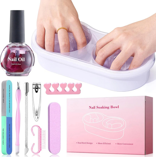 Yokilly dual nail - soak, off
