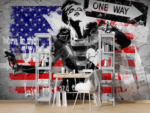 Graffiti marilyn monroe - 3d,