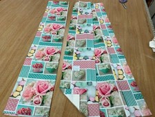 Static Caravan Curtains Pink Modern Design Lined 24"w x 43"d free shortening