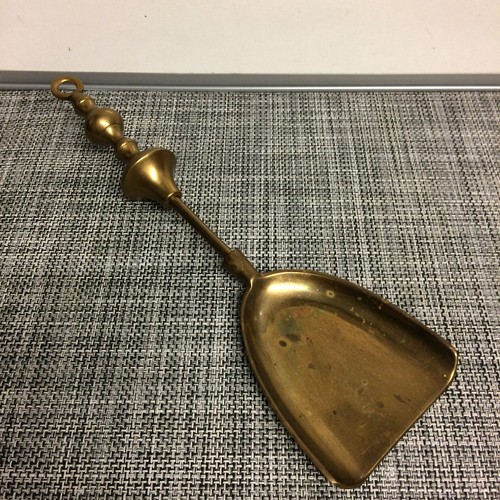 Vintage shovel from brass - vintage,