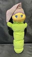Vintage 1980’s Hasbro Gloworm Glow Worm Toy (No light unit) 13”
