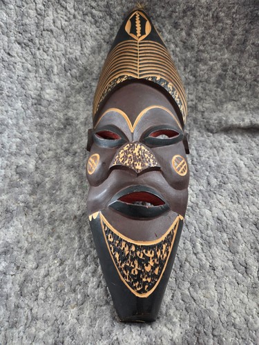 Vintage hand carved - hand-carved, african