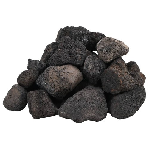 Black volcanic rocks - black, aquarium