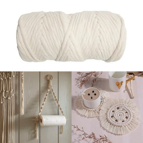 6mm 100 natural white cotton - 100%,