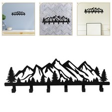  Wall Key Holder Vintage Hook Mounted Coat Hooks Rustic Bathroom Decor