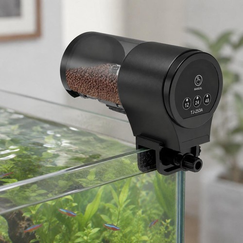 Automatic fish feeder 100ml - fish,