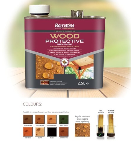Barrettine wood protective - wood,