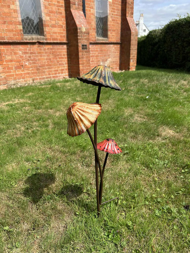 Garden mushroom toadstool - garden,