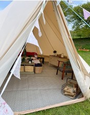 Bell Tent 5m Carpet Full Moon