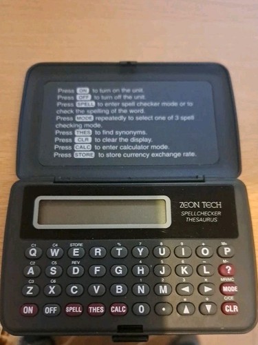 Zeon tech electronic spell - zeon,