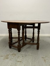 Vintage Oak Gateleg Drop Leaf