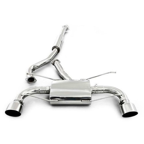 Subaru brz resonated cat - cat, back
