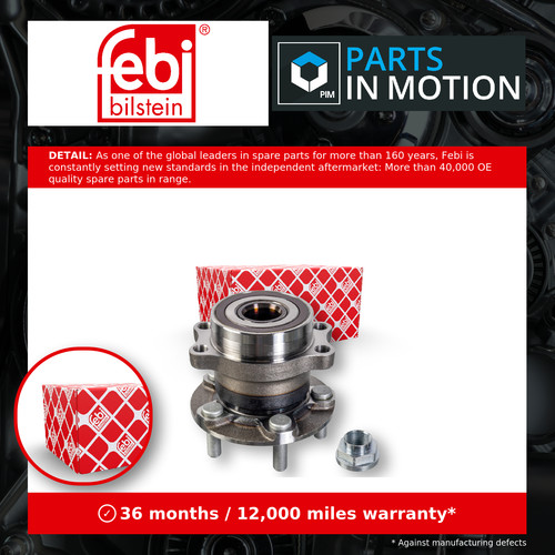 Wheel bearing kit fits subaru - wheel,