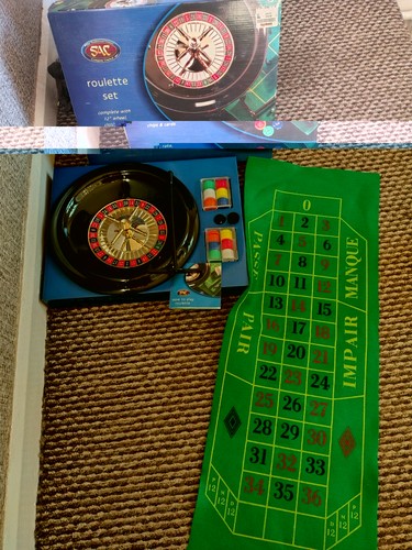 Roulette game set complete - game,