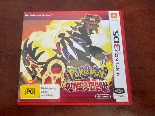 Pokemon omega ruby - ruby, nintendo