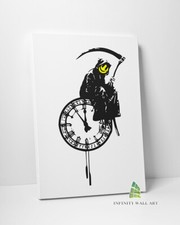 BANKSY Grim Reaper Graffiti