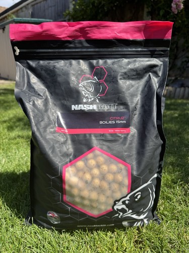 Nash citruz boilies 15mm 5kg - citruz,
