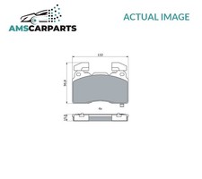 BRAKE PADS SET BRAKING PAD