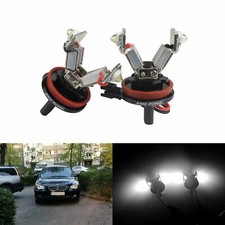 2x H8 LED Angel Eyes Halo Light Bulb For BMW E82 E90 E91 E92 E93 E60 E61 E70 E89
