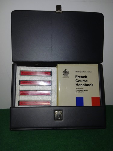 Vintage linguaphone french - linguaphone,