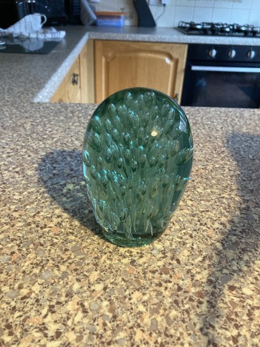 Victorian green glass dump - green,