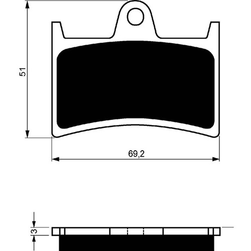 Goldfren brake pad sint - goldfren, sint.