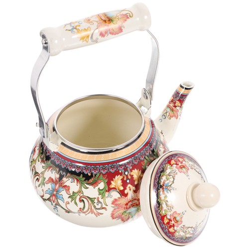 Enamel tea kettle - tea, gas