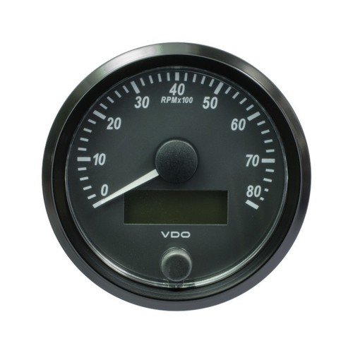 Vdo singleviu tachometer gauge - singleviu,