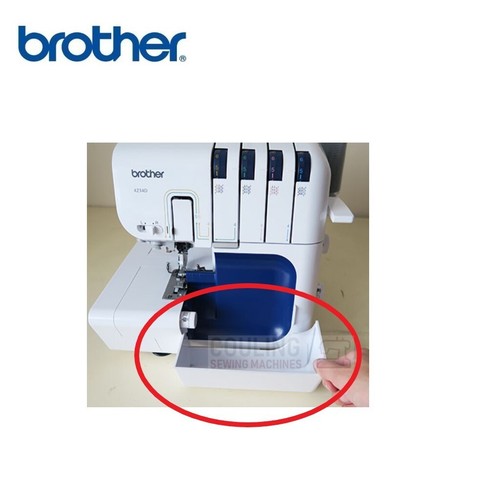 Brother overlocker trim trap - brother,