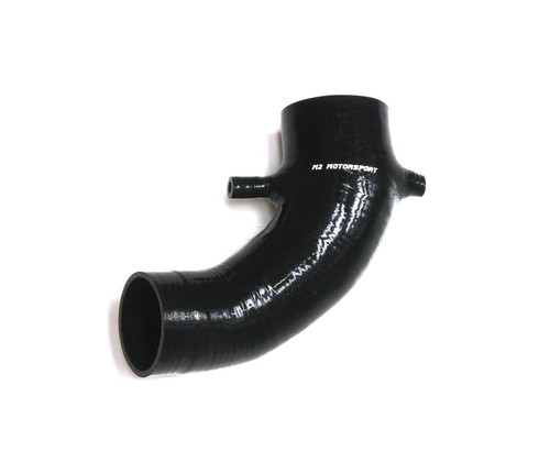 Black intake pipe silicone - pipe,