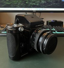 Bronica ETRSi + 150mm f/3.5 MC + 75mm f/2.8 PE + AE-II Finder + Speed Grip E