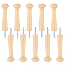 10 Pcs Wooden Shaker Peg Screw