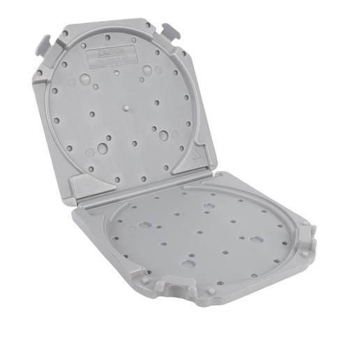 Empty reel tape box plastic - empty,