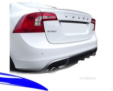 Fits for Volvo S60 Sport Rear Spoiler Lip New Slim Spoiler Trunk Lip 20